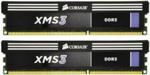 CORSAIR PC XMS3 8GB 2x4GB DDR3-1600 PC3-12800 CL9 (CMX8GX3M2A1600C9)