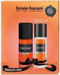 Coty Bruno Banani Zestaw Prezentowy Absolute Man Deo Spray 150ml+Deo Naturalny Spray 75ml