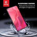 Crong 7D Nano Flexible Glass - Szkło hybrydowe 9H na cały ekran Samsung Galaxy M21