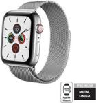 Crong Milano Steel Pasek Apple Watch 38/40mm Srebrny