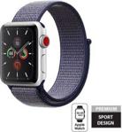 Crong Nylon Band Pasek Apple Watch 38/40mm Midnight Blue