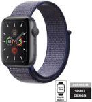 Crong Nylon Band Pasek Apple Watch 42/44mm Midnight Blue