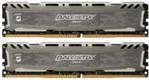 Crucial 16GB (2x8GB) 3000MHz Ballistix Sport LT Gray CL15 (bls2k8g4d30aesbk)