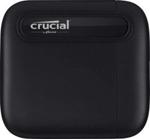 Crucial Dysk Zewnętrzny X6 Portable Ssd 1 Tb, External (Black, Usb-C 3.2 (10 Gbit / S)) (CT1000X6SSD9)