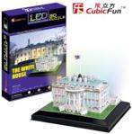 Cubic Fun Biały Dom Światło 3D L504H