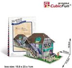 Cubicfun Puzzle 3D Domki świata - Francja Flower Shop (23120)