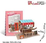 Cubicfun Puzzle 3D Domki świata - Japonia Ramen Cart (23103)