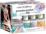 Cuccio Dip System Zestaw Startowy tytanowy + 3 pudry GRATIS