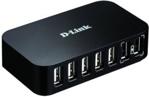 D-Link 7-portowy koncentrator USB 2.0 (DUB-H7)