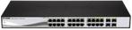 D-link Smart Switch 10/100/1000 Mb/s 24-port + 4 Combo Gb/SFP (DGS-1210-24)