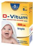 D Vitum 400 j.m. krople 6 ml