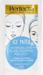 DAX Perfecta Beauty Ice Patch hydrożelowe płatki kompres pod oczy z czarną i zieloną herbatą 2 sztuki