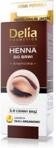 Delia Cosmetics Henna do brwi kremowa nr 3.0 Ciemny Brąz 1op.