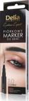 Delia DELIA MY WOW BROW piórkowy marker do brwi CZARNY