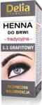 Delia henna tradycyjna do brwi 1,1grafit 2ml