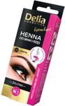 DELIA Pro color henna do brwi żelowa czarna 15ml +15ml