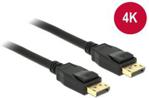 Delock Displayport 1.2 męski-męski 4K 3m (83807)