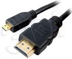 DELOCK KABEL POŁĄCzENIOWY HDMI-micro HDMI (A-D) v1.4 3M (82663)