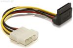 Delock KABEL SATA zASI.MOLEX(M)->SATA(F)90 15CM (60104)