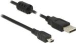 Delock USB AM-miniUSB BM 2.0 3m Czarny (84915)