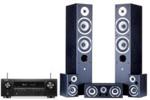 Denon AVR-S660H, Wilson MoviX 5.0 czarny