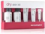 Dermalogica zestaw do pielęgnacji suchej skóry Dry Skin Kit: Żel do mycia twarzy 50ml + Tonik w sprayu 50ml + Krem do twarzy 22ml + Peeling do twarzy