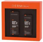 DERMIKA 100% FOR MEN Krem przeciw zmarszczkom 50ml + Krem przeciw zmarszczkom wokół oczu 15ml