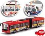 Dickie Przegubowy Autobus City Express 46cm CZERWONY (3748001)