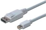 Digitus Kabel DisplayPort 1.1a, mini DP - DP, M/M (AK-340102-020-W)