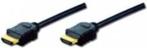 Digitus kabel HDMI Highspeed Ethernet V1.4 3D GOLD A M/M 1.0m (AK-330107-010-S)