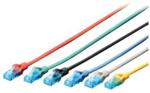 Digitus Patch cord U/UTP kat.5e PVC 0,25m szary (DK-1512-0025)