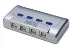 Digitus USB 2.0 Sharing Switch. 4 PC - 1 Device (DA-70136-1)