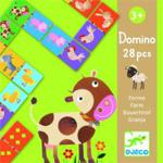 DJECO Gra domino zwierzątka z farmy DJ08158