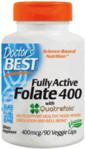 Doctor's Best Fully Active Folate 400 with Quatrefolic 400mcg 90kaps.