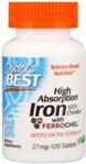 DOCTOR'S BEST High Absorption Iron 120 tabl