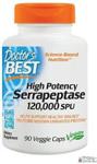 Doctor's Best High Potency Serrapeptase 120,000 SPU 90 kaps