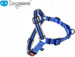 Dogcessories Szelki Odblaskowe Anti-Pull Niebieskie L