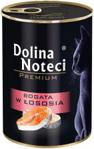 Dolina Noteci Premium dla kota bogata w łososia 185g