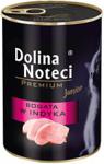 Dolina Noteci Premium Junior Bogata W Indyka Karma Mokra Dla Kota 12x400g