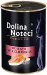 Dolina Noteci Premium Kot Bogata W Łososia Puszka 400G