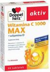 Doppelherz Aktiv Witamina C 1000 Max + Witamina D 30 tabl