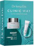 Dr Irena Eris Clinic Way Ultra Senitive Skin Zestaw Krem regenerująco-nawilżający na noc 50 ml + Nawilżający Krem BB SPF50 15 ml