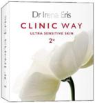 Dr Irena Eris Clinic Way Ultra Sensitive Skin 2 dermokrem na dzień SPF 20 50ml + dremokrem na noc 30ml + dermokapsułki 30szt.