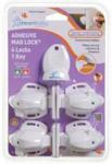 Dreambaby Magnetyczne Zamknięcie Zabezpieczające Mag Lock Klucz Biały PCR857P