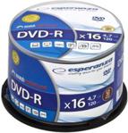 DVD-R Esperanza [ cake box 50 , 4.7GB , 16x ] - E5905784763248 - E5905784763248