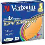 DVD+RW Verbatim 4x 4,7GB (Jewel Case 3)