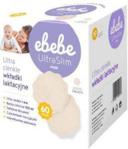 eBebe UltraSlim Nude Wkładki Laktacyjne Cielisty 60 szt