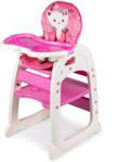 Ecotoys Fotelik Do Karmienia Pink 2W1