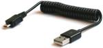 ELMAK KABEL USB AM - USB MICRO SPIRALA (SAVIO CL-11)