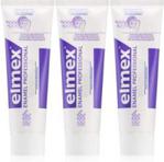 Elmex Enamel Professional Sensitive Pasta Do Zębów Chroniąca Szkliwo 3X75Ml